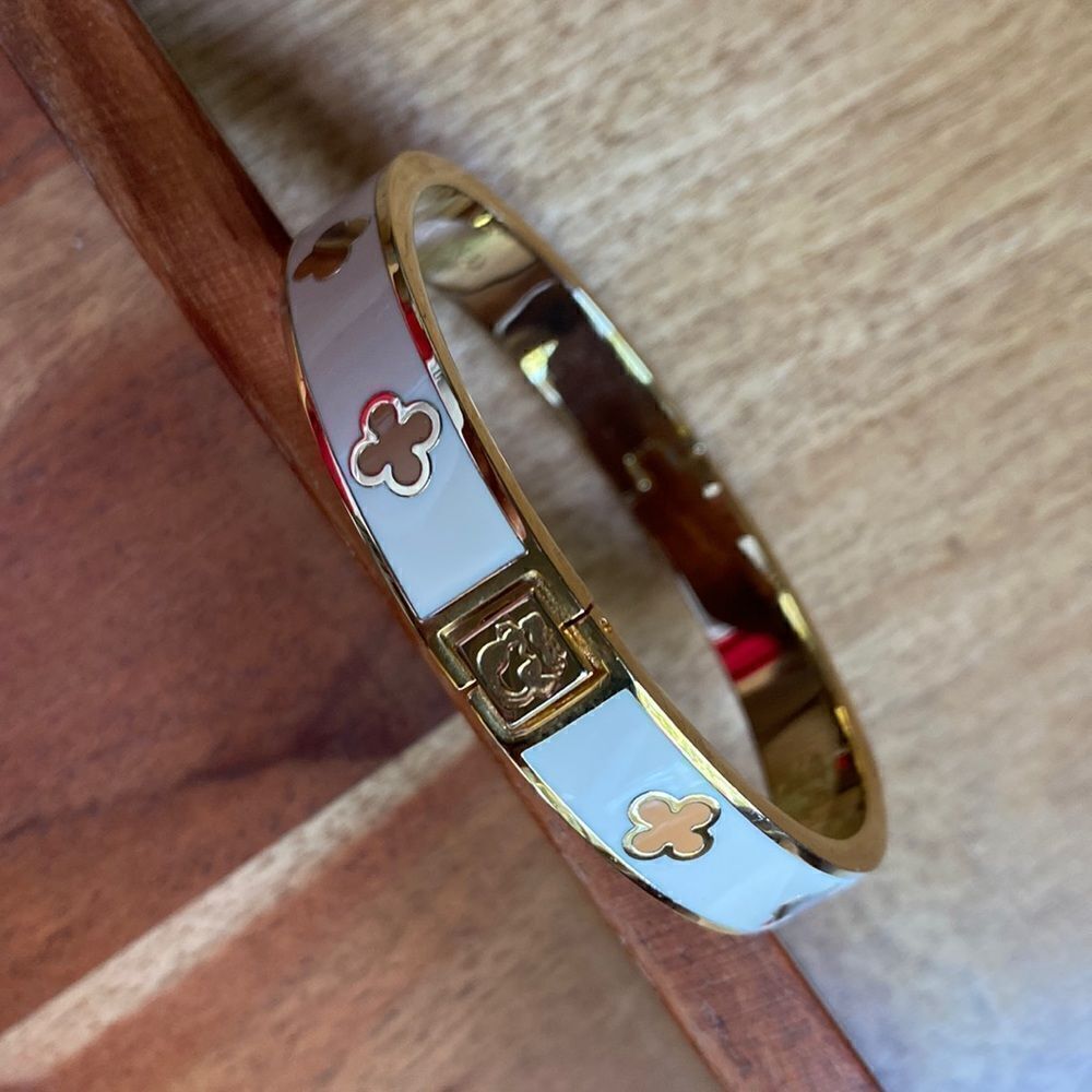 Spartina 449 Gold and White Bracelet